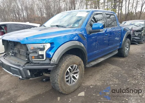 2017 Ford F-150 Raptor z USA, uszkodzony, nr VIN 1FTFW1RG4HFA51413